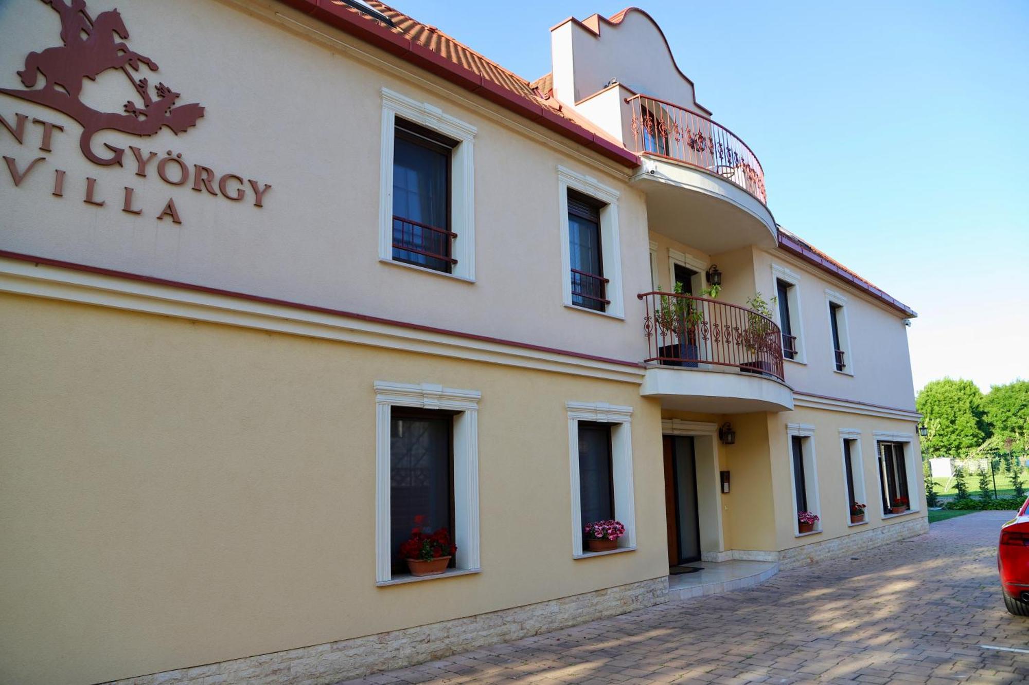 Szent György Villa Apartmanház Hévíz Exterior foto